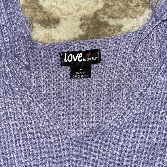 Size M Purple Sweater - Picture 2 of 3